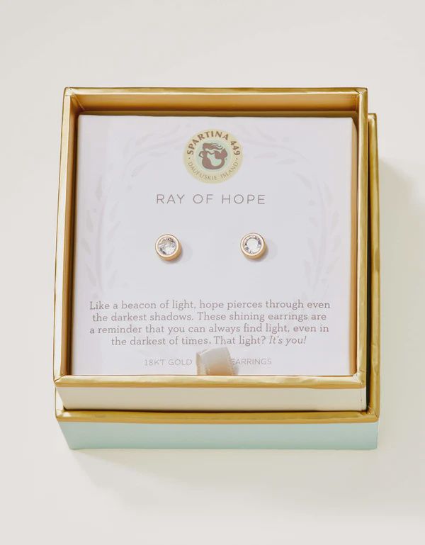 Sea La Vie Stud Earrings Ray of Hope/Gem