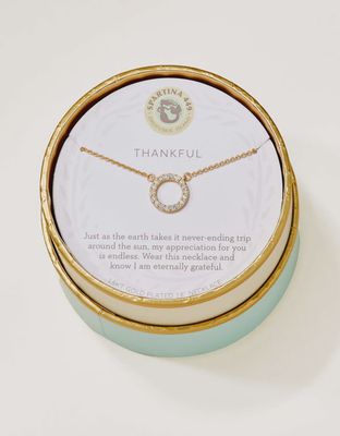 Sea La Vie Necklace 18" Thankful/Ring