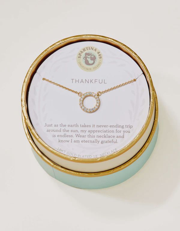 Sea La Vie Necklace 18" Thankful/Ring