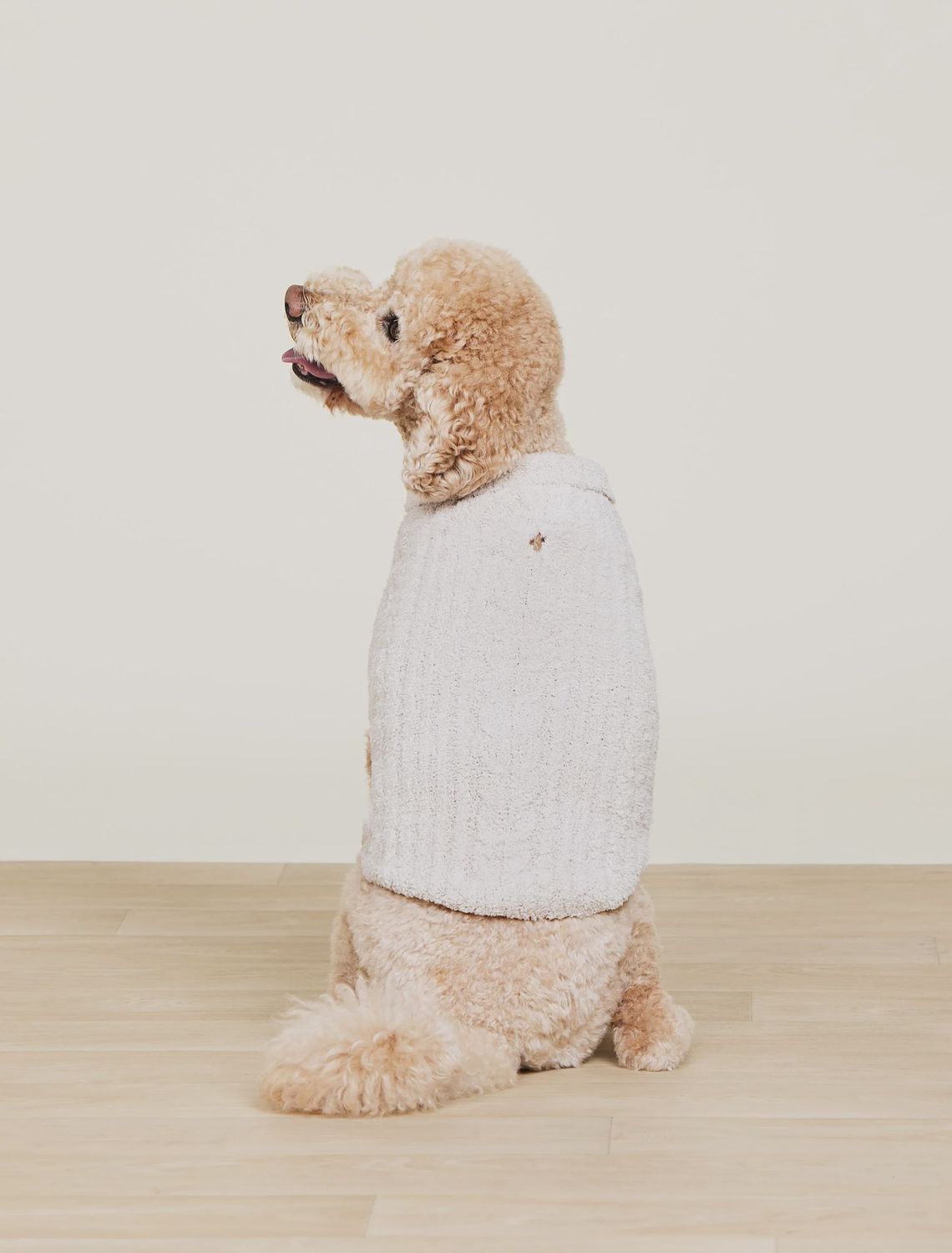 CozyChic® Cable Pet Sweater - Stone