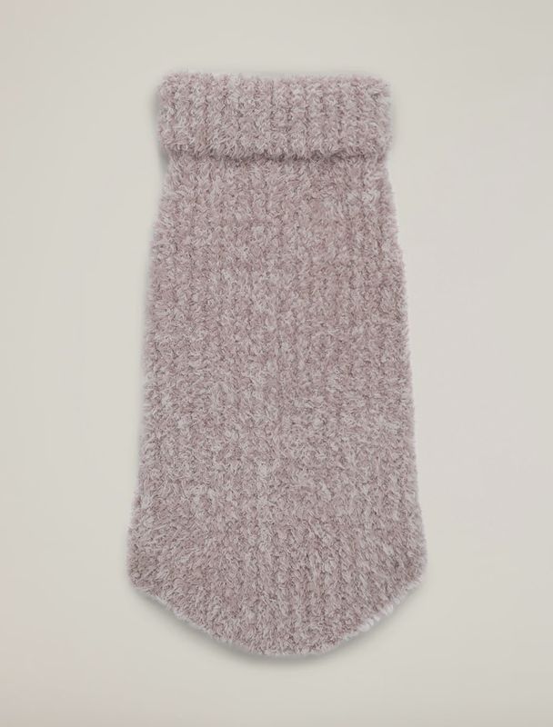 CozyChic® Ribbed Pet Sweater - Heathered Vintage Rose/Ballet Pink