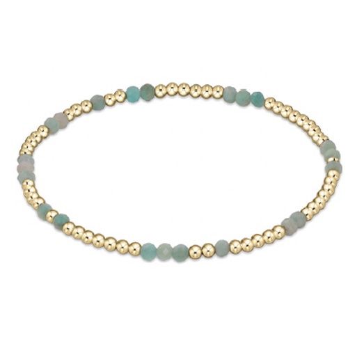 Hope Unwritten Gemstone Bracelet - Amazonite