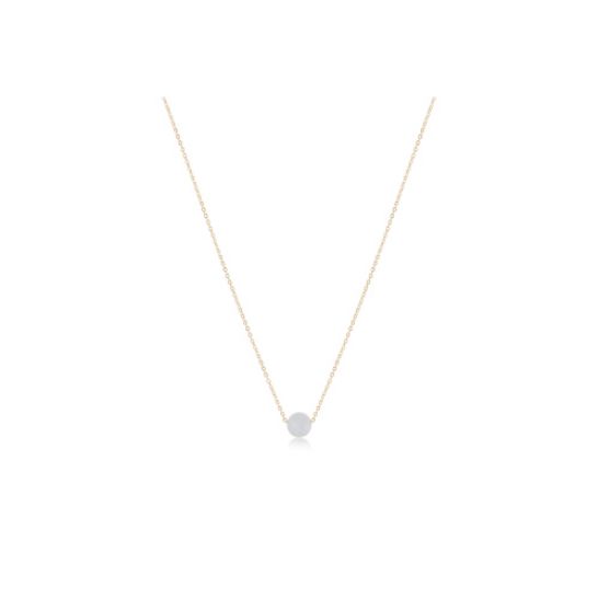 16&quot; Necklace Gold - Admire Aquamarine