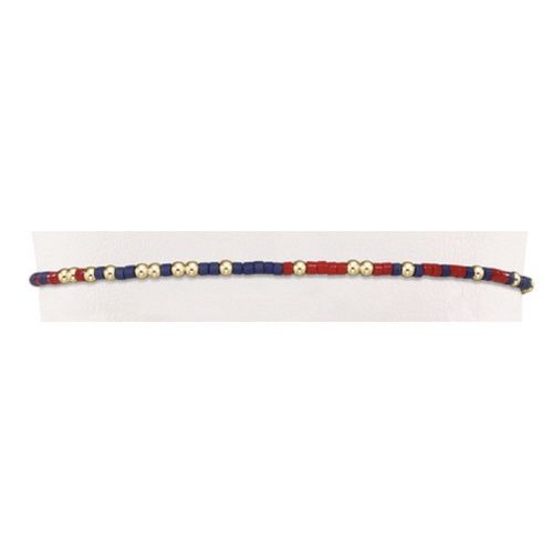 Gameday Hope Unwritten Bracelet - Bright Orange-Matte Navy
