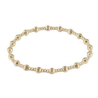 Extends Dignity Sincerity Gold 4mm Bracelet
