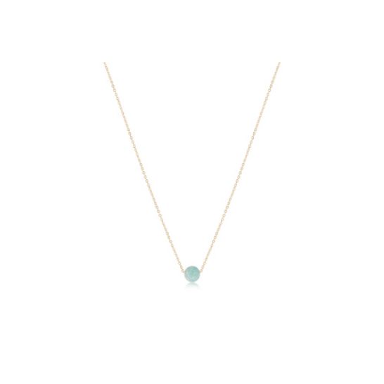 16&quot; Necklace Gold - Admire Amazonite