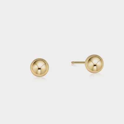 Classic 6mm Ball Stud - Gold