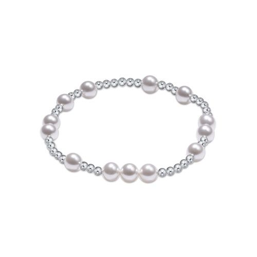 Hope Unwritten Pearl 6mm Sterling Bracelet Hope Unwritten Pearl 6mm Sterling Bracelet