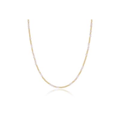 15" Choker Hope Unwritten Gemstone - Moonstone