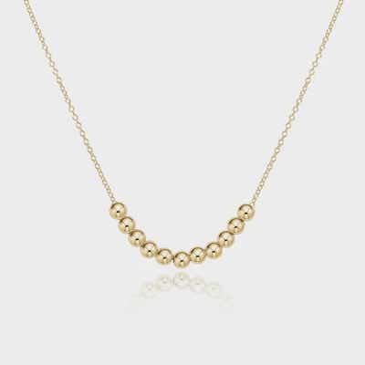 16" Necklace Gold - Beaded Bliss Gold