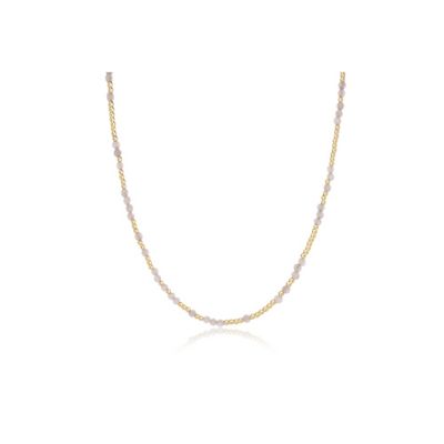 15" Choker Hope Unwritten Gemstone - Labradorite