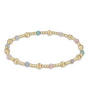 Dignity Sincerity Pattern 4mm Bead Bracelet - Hot Mess