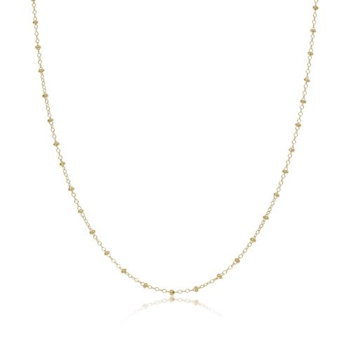 15&quot; Choker Simplicity Chain Gold - Classic 2mm Gold