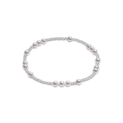 Hope Unwritten Pearl 4mm Sterling Bracelet Hope Unwritten Pearl 4mm Sterling Bracelet