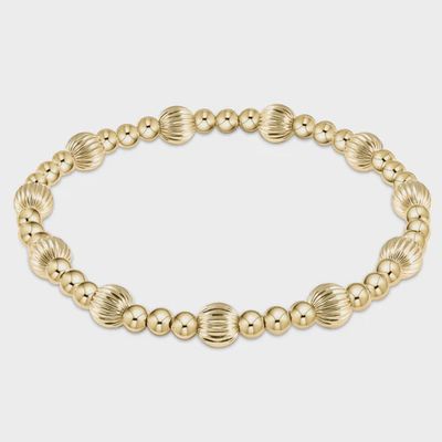 ENEWTON Dignity Sincerity bracelet in 14kt gold-filled beads, 6mm, displayed on a neutral background