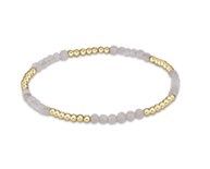 Blissful Pattern 2.5mm Bead Bracelet - Moonstone