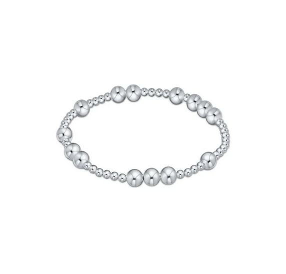 Hope Unwritten 6mm Bead Bracelet - Sterling