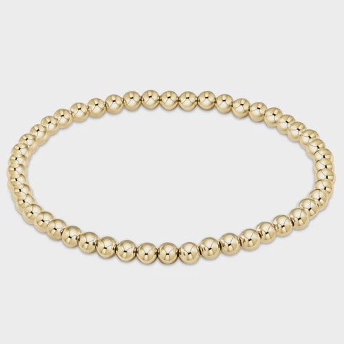 Extends - Classic Gold 4mm Bead Bracelet