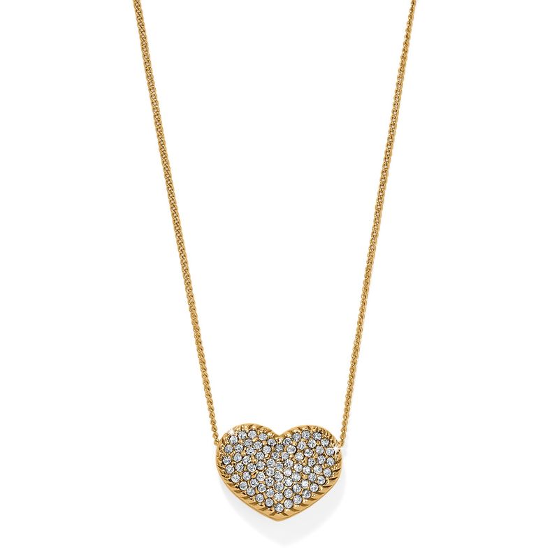 Illumina Celeste Heart Bold Necklace