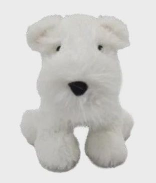 Warmies Westie Warmie Plush Swaddling Blanket for Babies