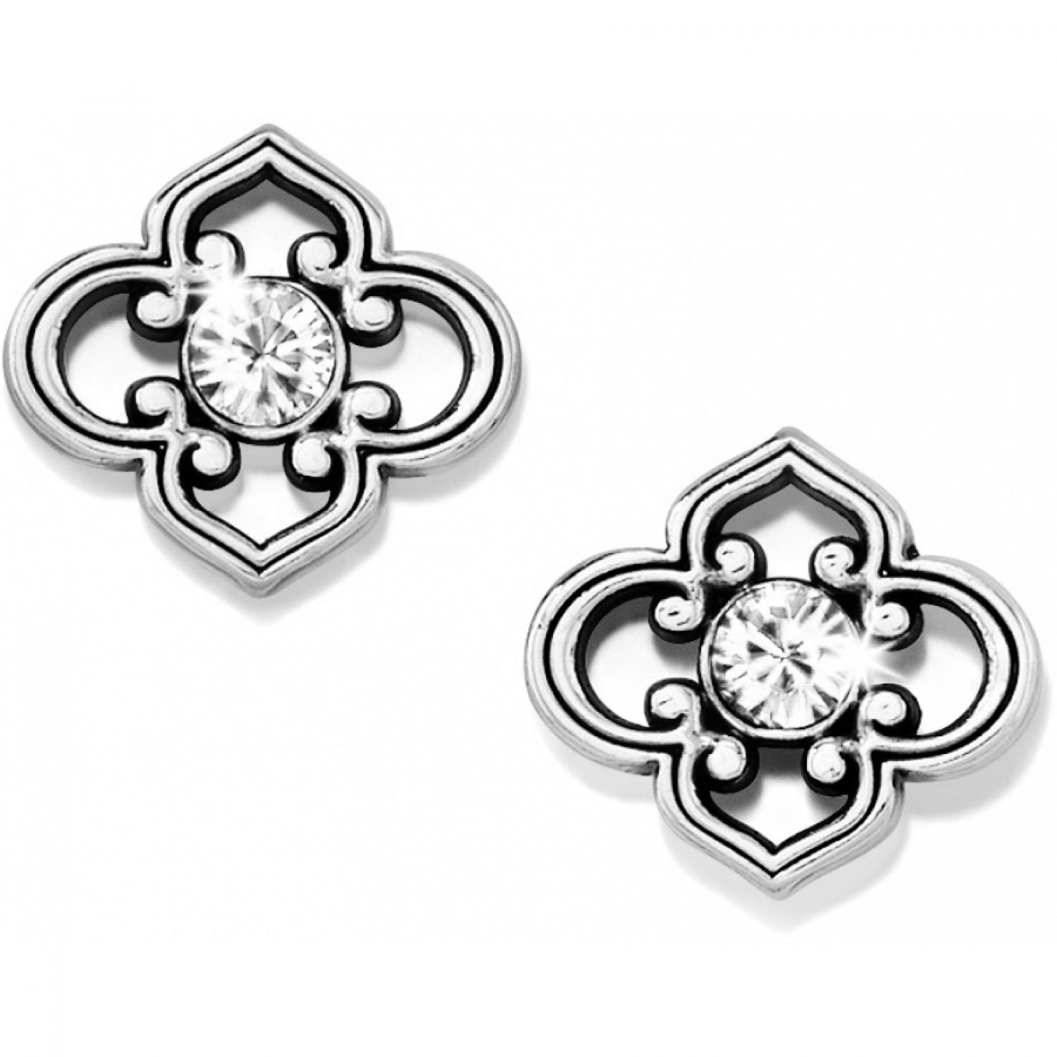 Toledo Post Earrings - Silver