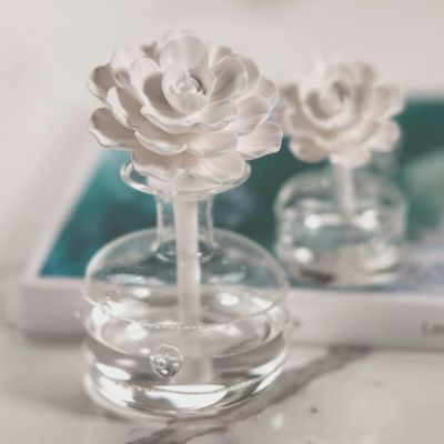 Grand Casablanca Porcelain Diffuser - Casablanca Lily