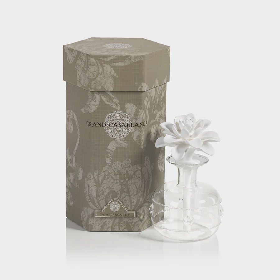 Grand Casablanca Porcelain Diffuser - Casablanca Lily