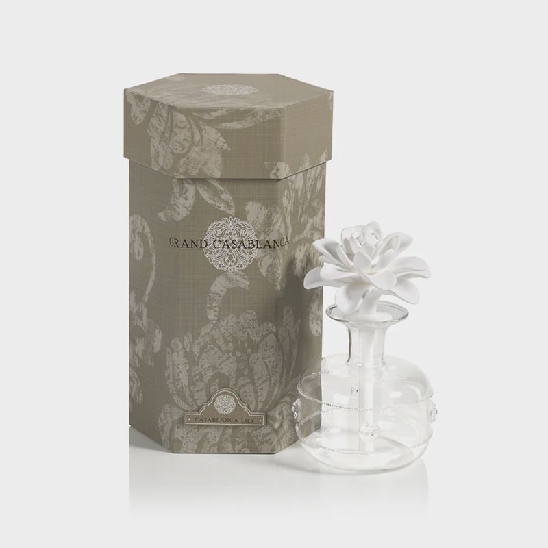Grand Casablanca Porcelain Diffuser - Casablanca Lily