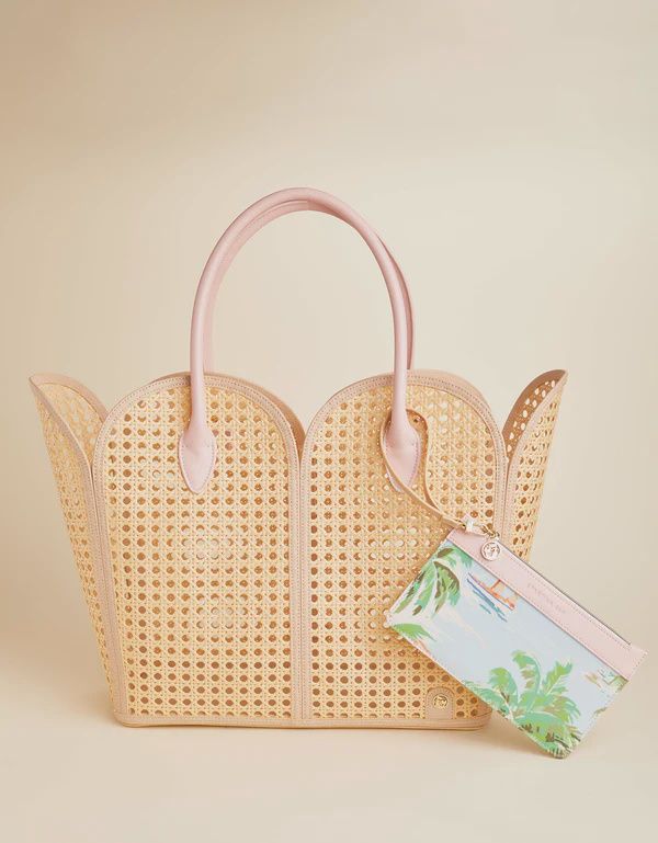 Splash Cane Beach Tote Coastal Dreams