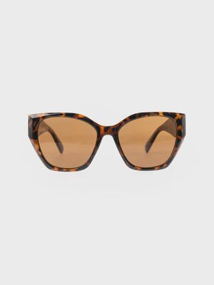 Katie Sunglasses | Brown Tortoise