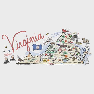 Swig Life Virginia 22oz insulated travel mug in white, held in a hand against a neutral background