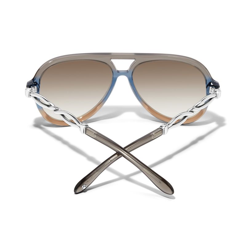Interlok Twist Aviator Sunglasses