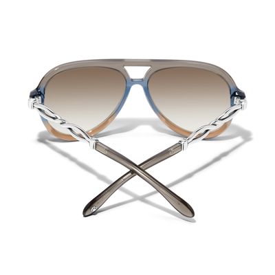 Interlok Twist Aviator Sunglasses