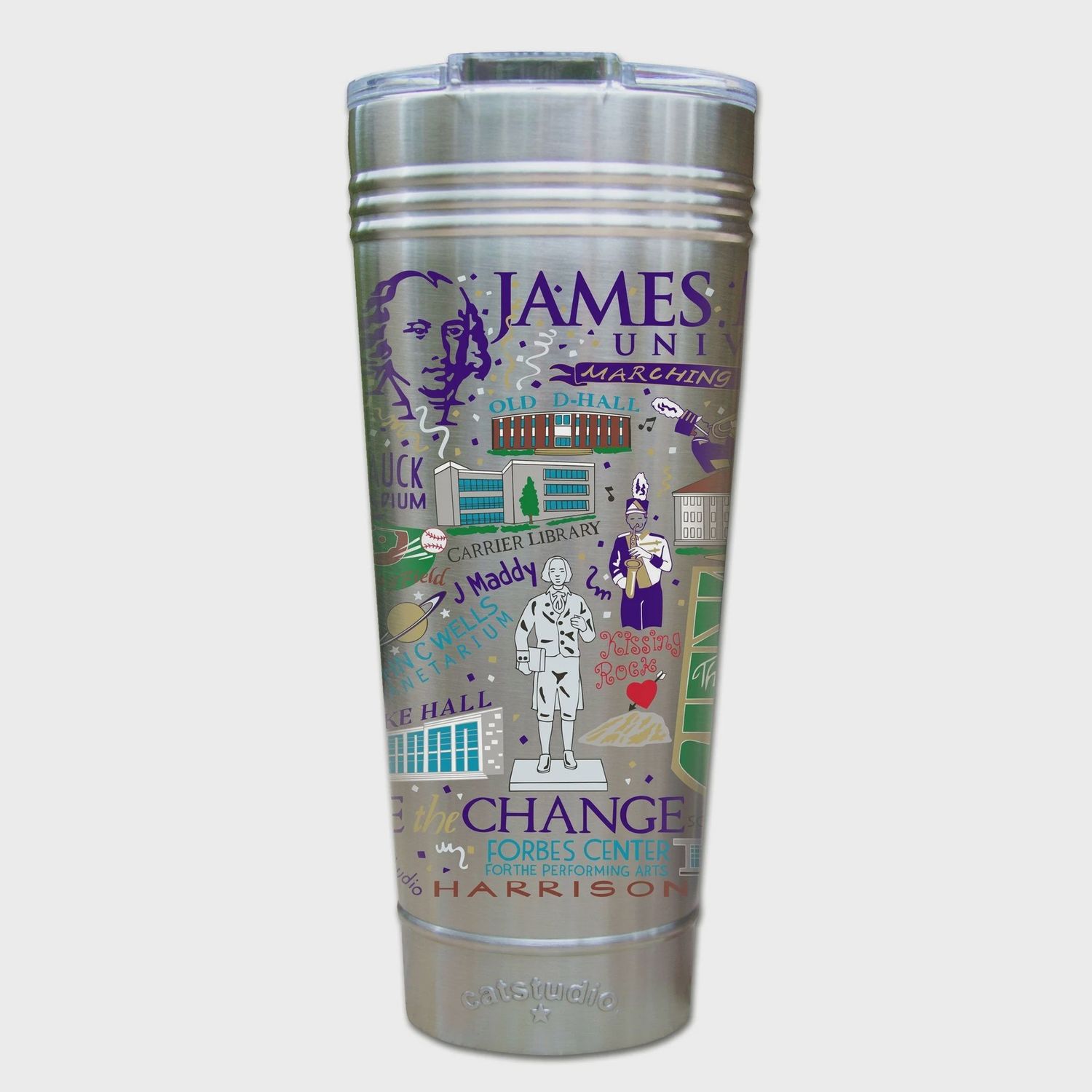 James Madison University Collegiate Thermal Tumbler