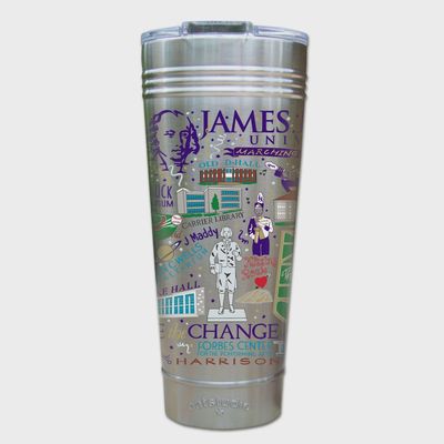 James Madison University 24 oz Triple-Wall Thermal Tumbler