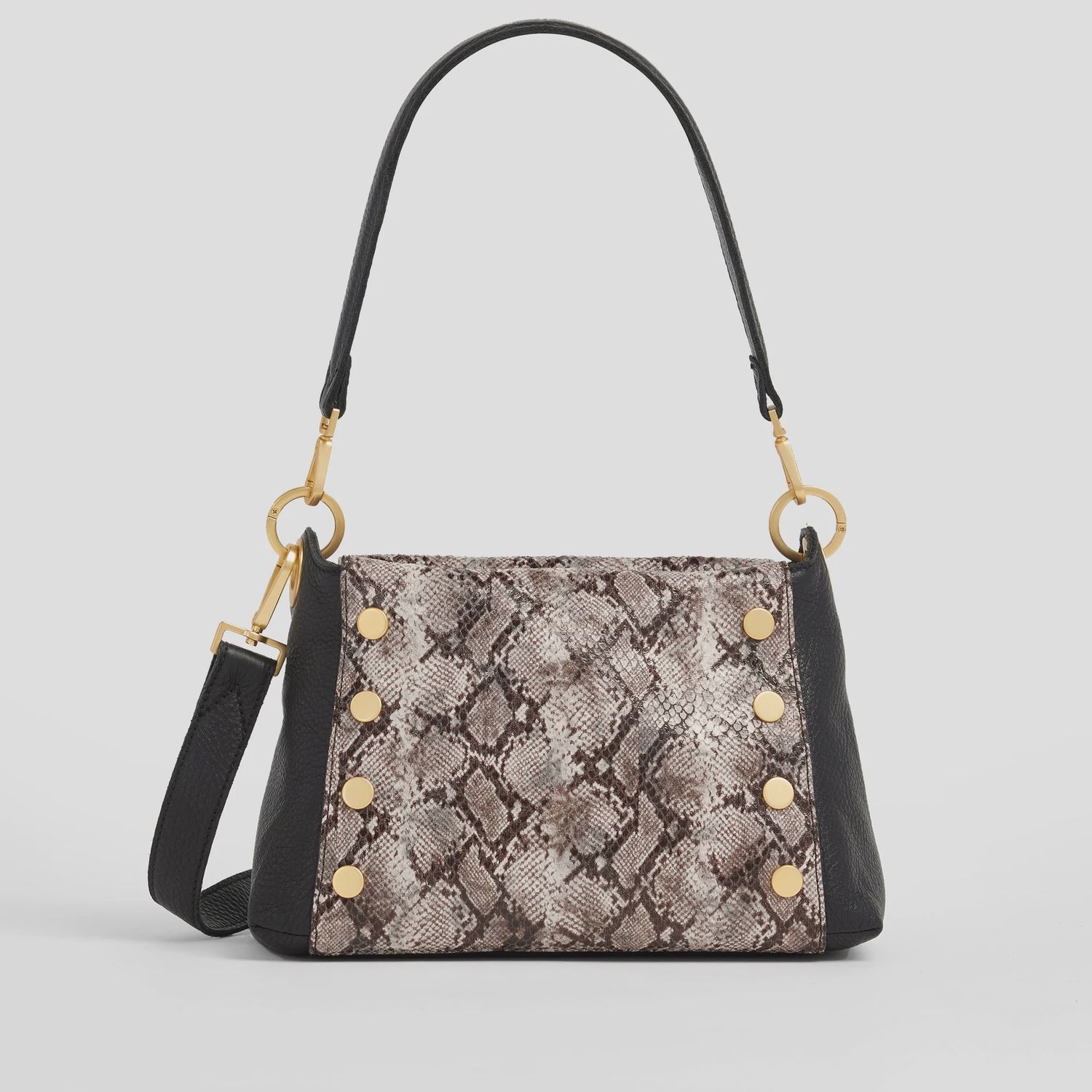 Bryant Med  Contrast Snake/Brushed Gold