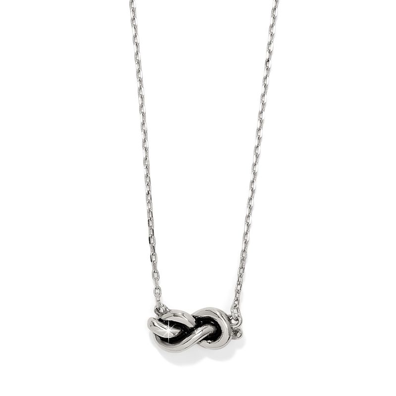 Interlok Single Knot Petite Necklace