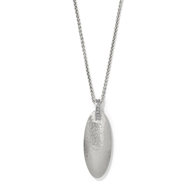 Meridian Orbit Oval Necklace