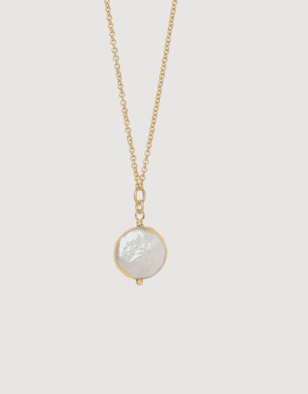 Sea La Vie Necklace Survivor/Coin Pearl