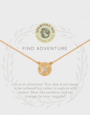 Sea La Vie Necklace Adventure/Compass