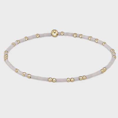 eNewton Hope Unwritten bracelet in 14k gold-filled displayed against a white background