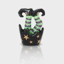 Nora Fleming What's Up, Witches decorative mini in studio lighting on a neutral background