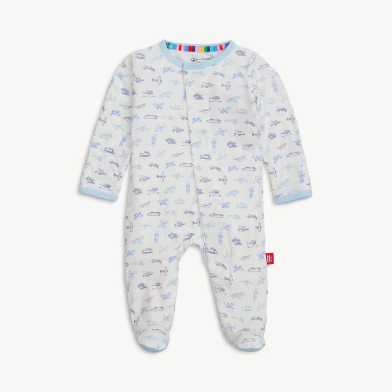 Airplanes Modal Magnetic Parent Favorite Footie