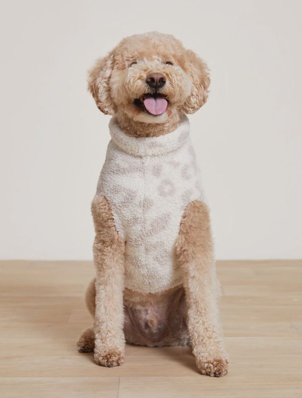 CozyChic® Barefoot in the Wild® Pet Sweater - Cream/Stone