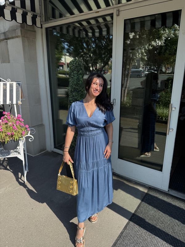 Modal Mirador Maxi Dress - Indigo