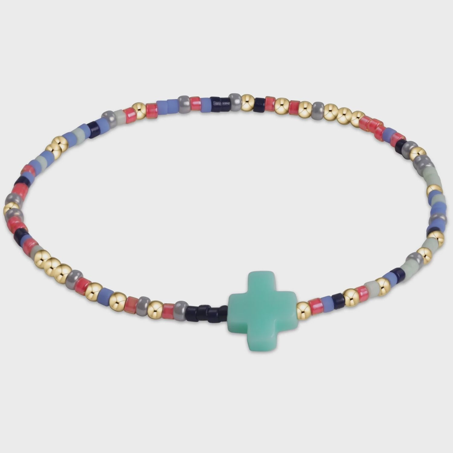 egirl Hope Unwritten Signature Cross Bracelet - Don&#39;t Be Crabby
