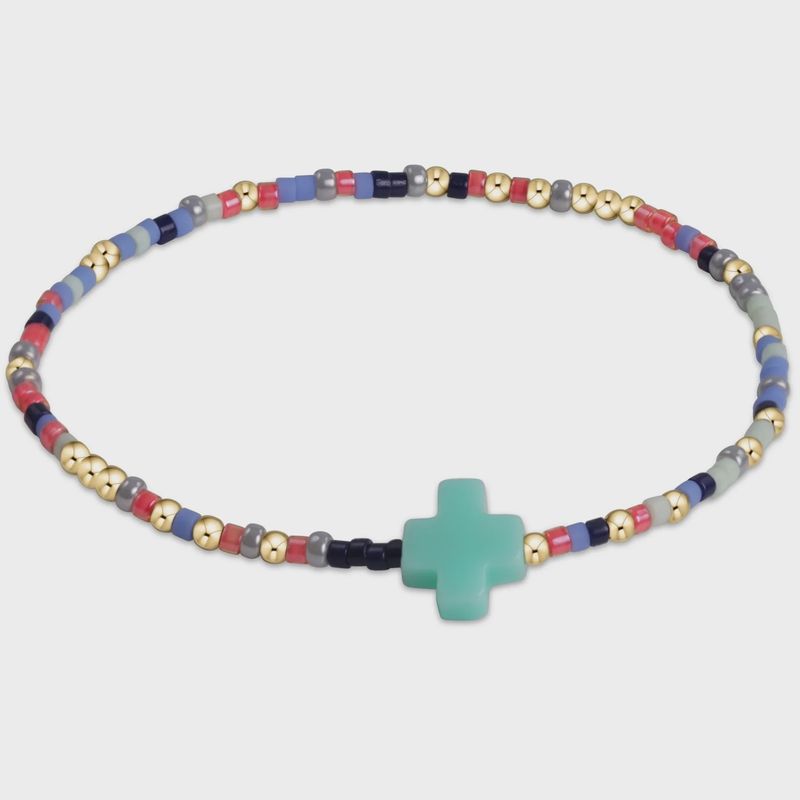 egirl Hope Unwritten Signature Cross Bracelet - Don&#39;t Be Crabby