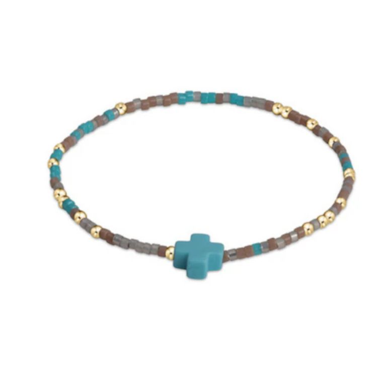 egirl Hope Unwritten Signature Cross Bracelet - Where&#39;s The Beach?