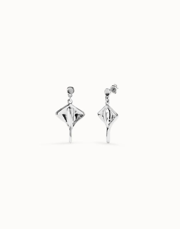 Ser Majestuosa Manta Ray-shaped Drop Earrings