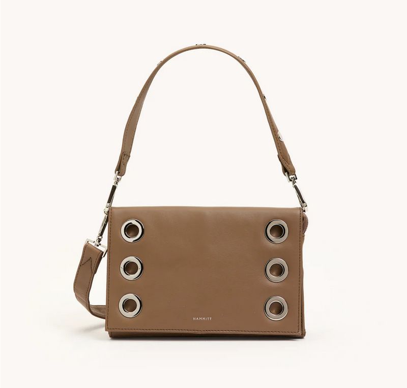 Montana Clutch Sml - Dune/Silver